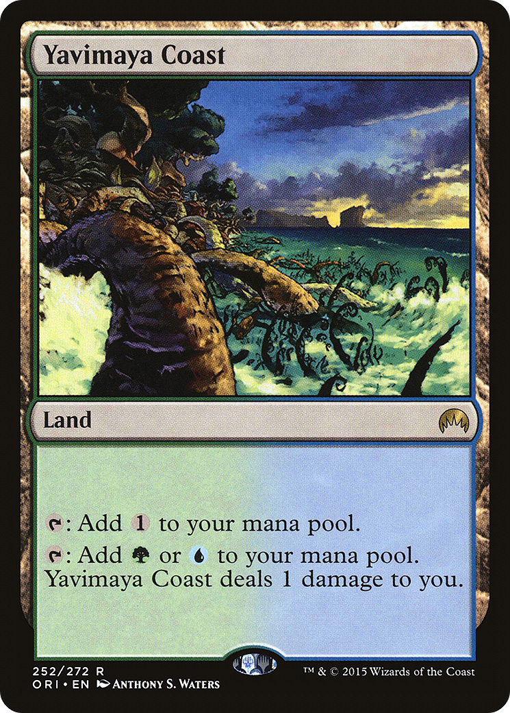 Image of Yavimaya Coast [Magic Origins]