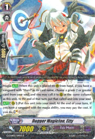 Image of Dagger Magician, Etty (G-CHB03/019EN) [Rummy Labyrinth Under the Moonlight]