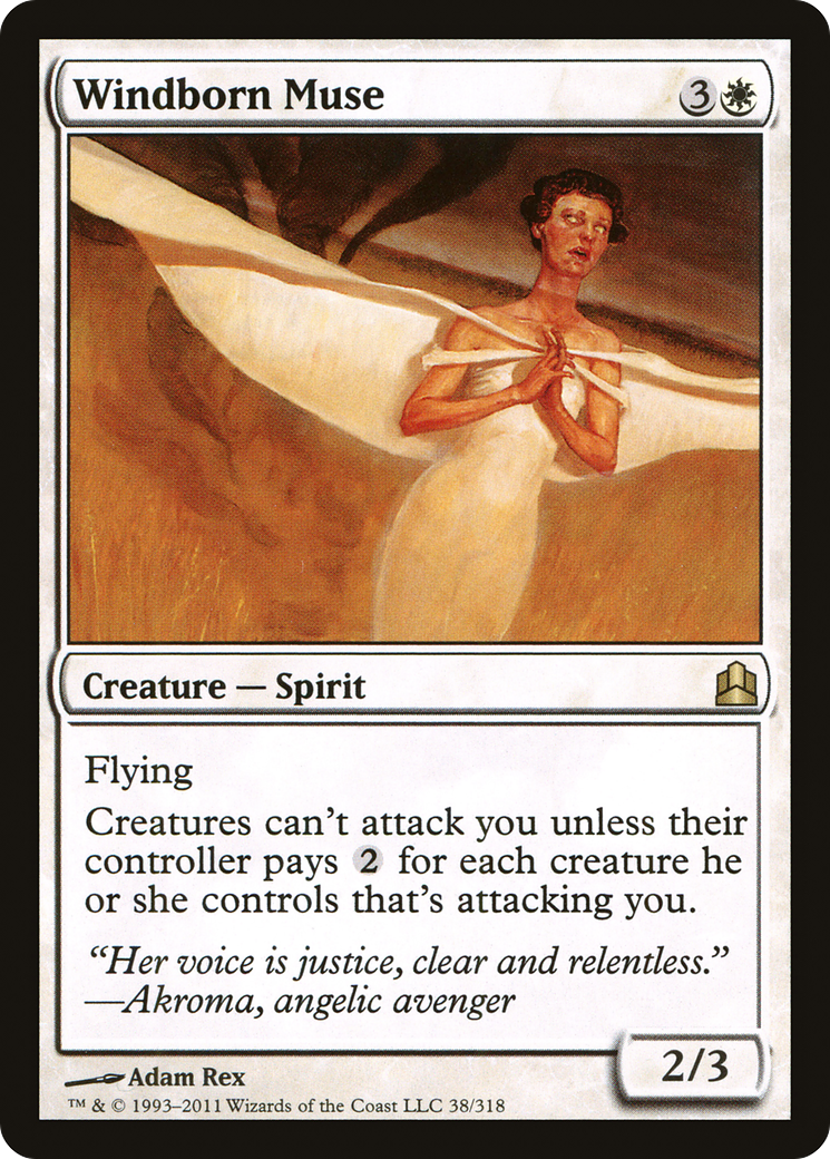 Image of Windborn Muse [Commander 2011]