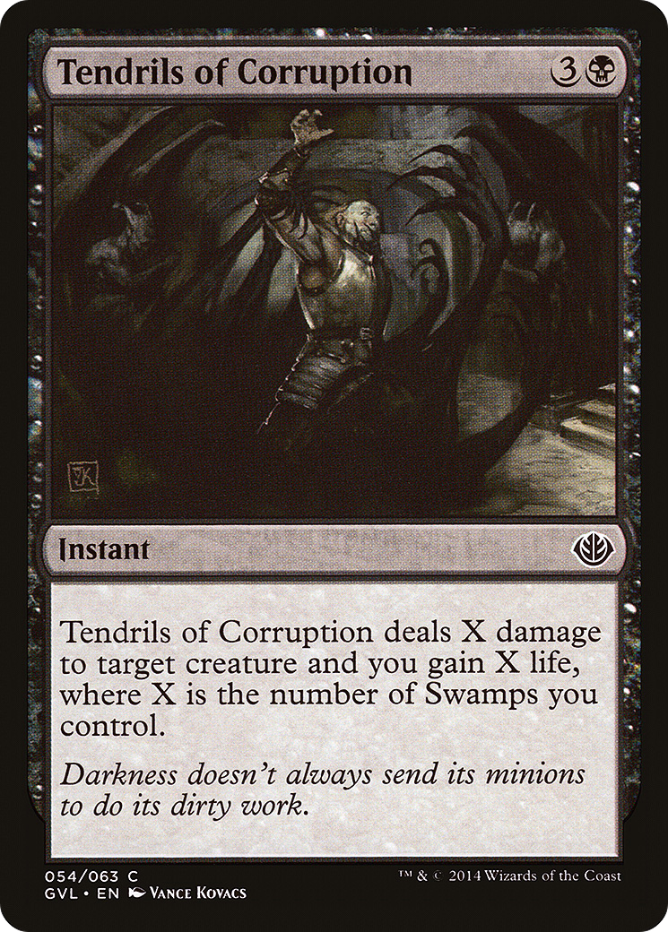 Image of Tendrils of Corruption (Garruk vs. Liliana) [Duel Decks Anthology]