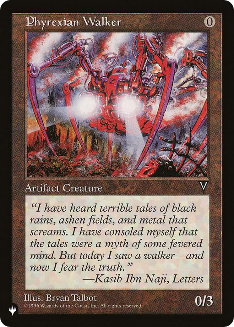 Image of Phyrexian Walker [The List]