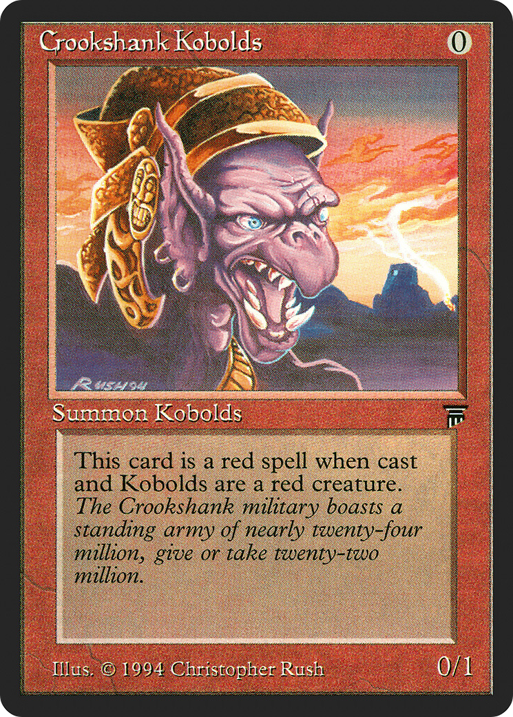 Image of Crookshank Kobolds [Legends]