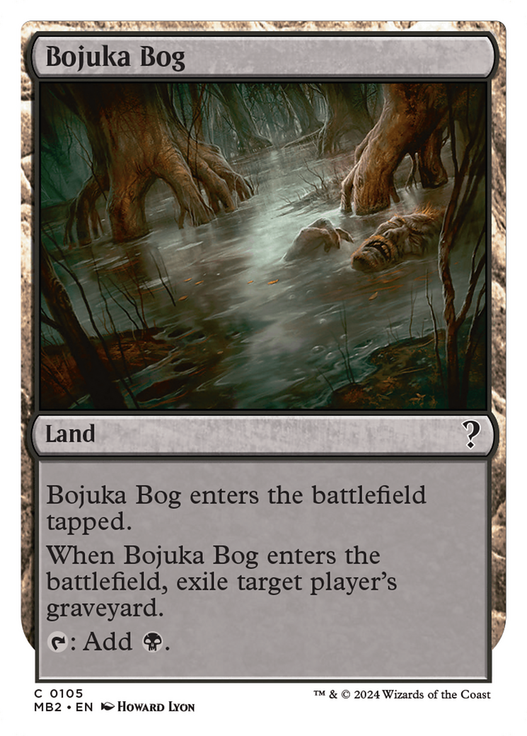 Image of Bojuka Bog (White Border) [Mystery Booster 2]