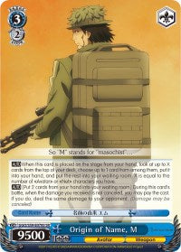 Image of Origin of Name, M (GGO/S59-E078S SR) [Gun Gale Online]