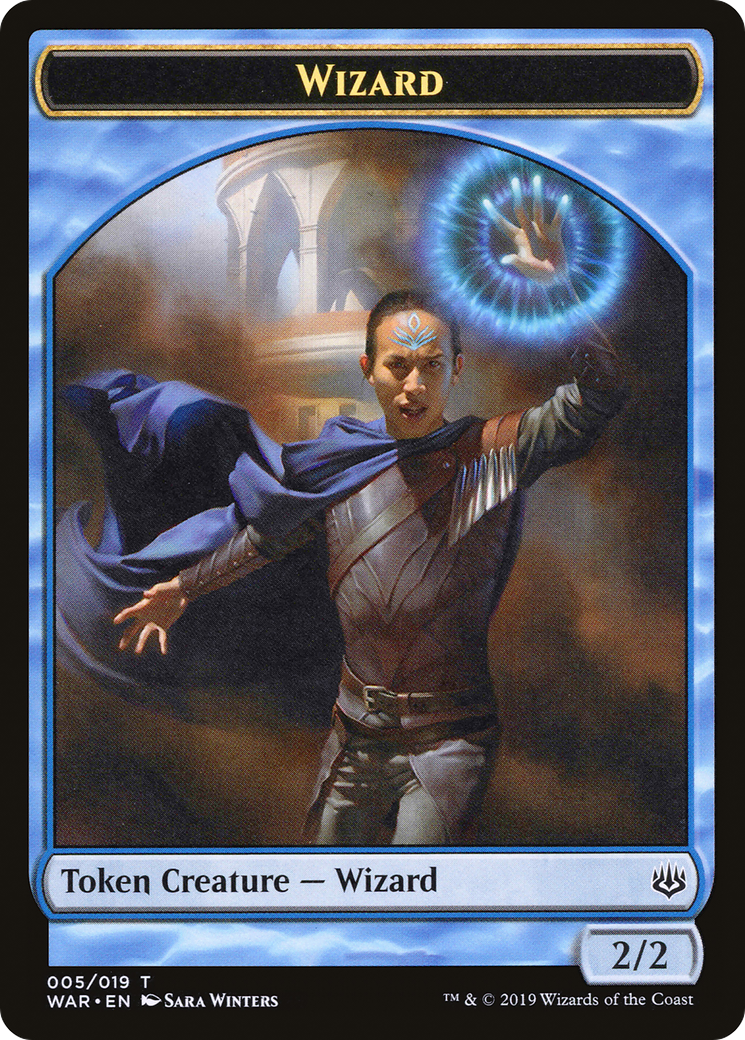 Image of Wizard Token [War of the Spark Tokens]
