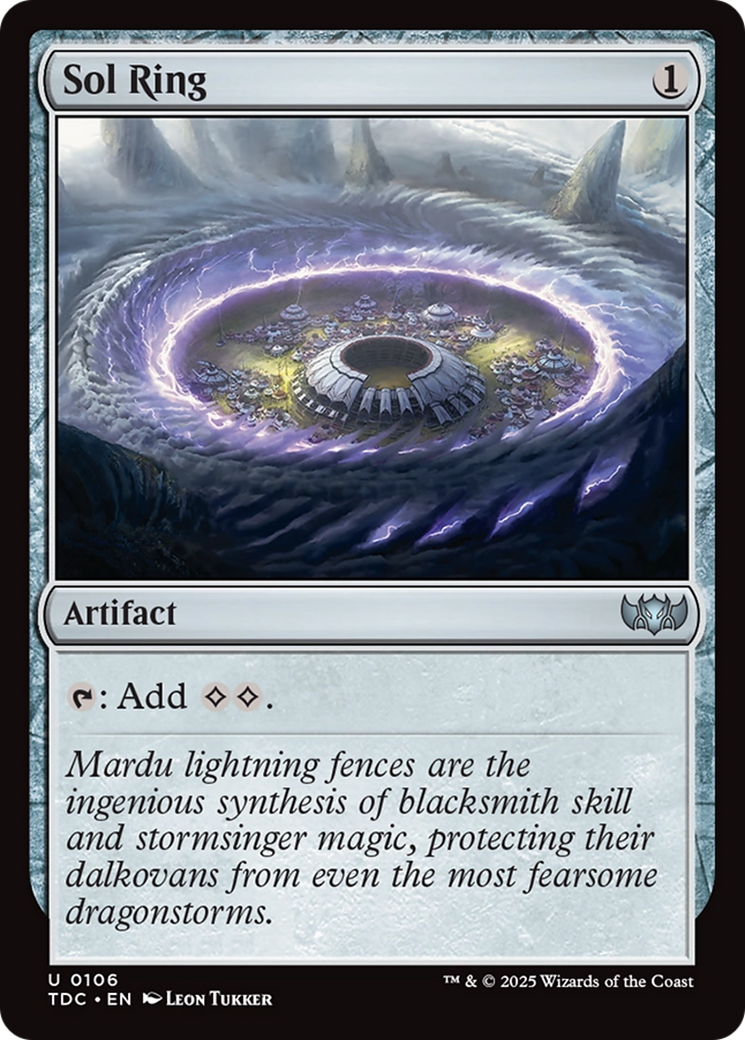 Image of Sol Ring [Tarkir: Dragonstorm Commander]