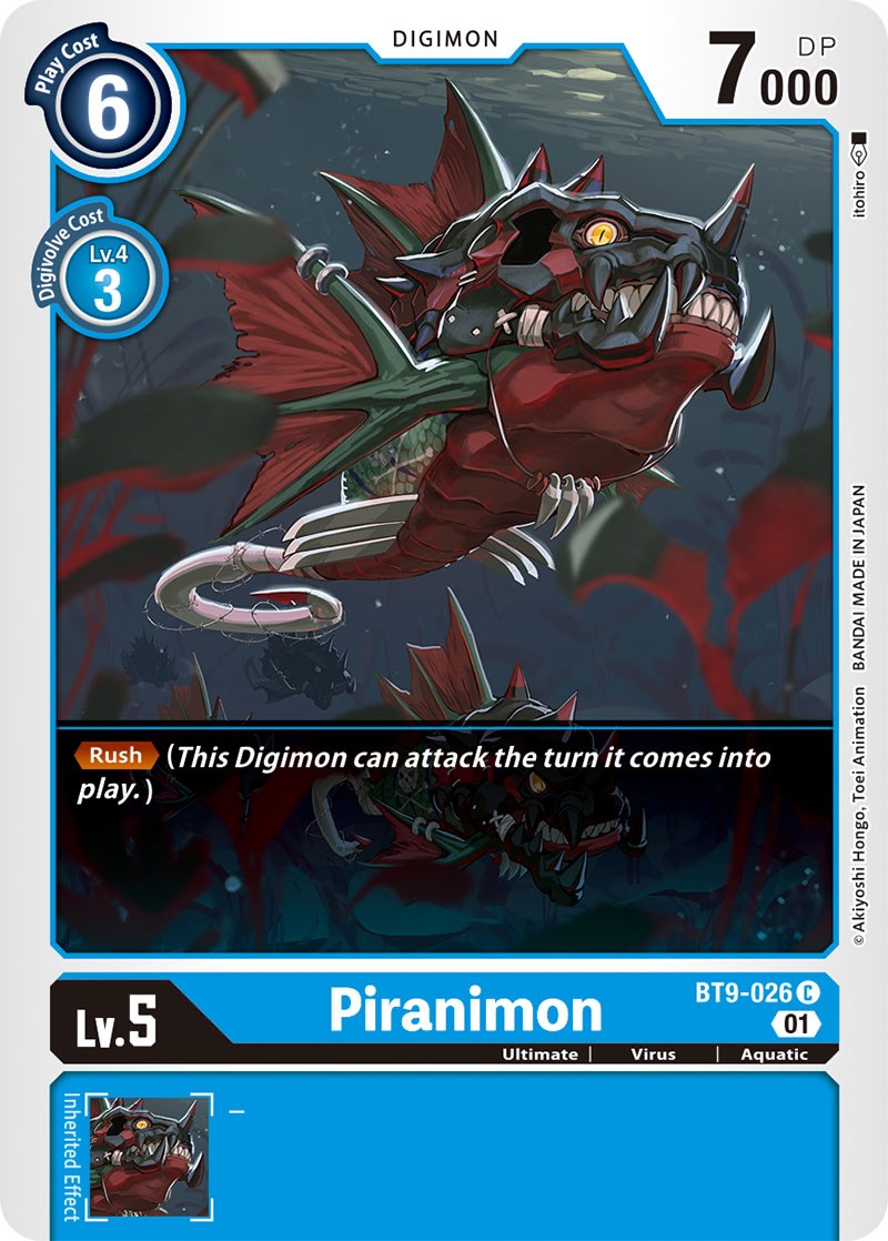 Image of Piranimon [BT9-026] [X Record]