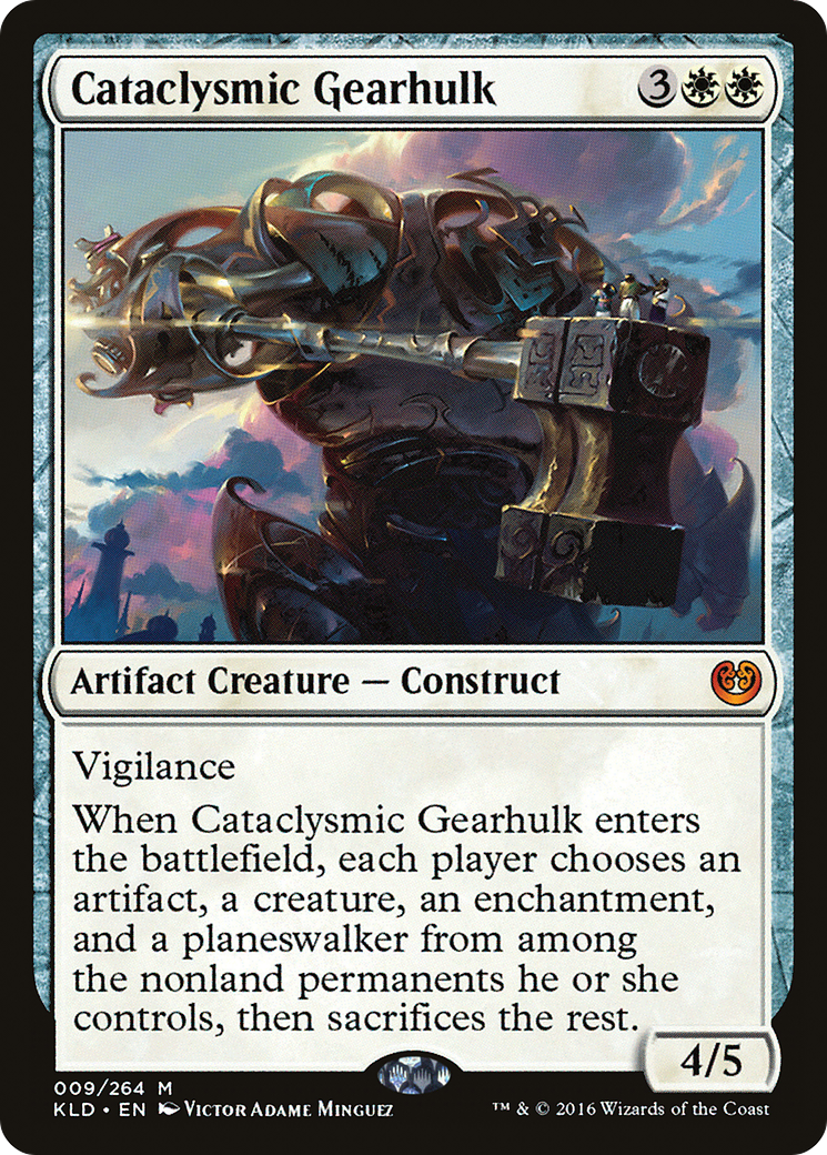 Image of Cataclysmic Gearhulk [Kaladesh]