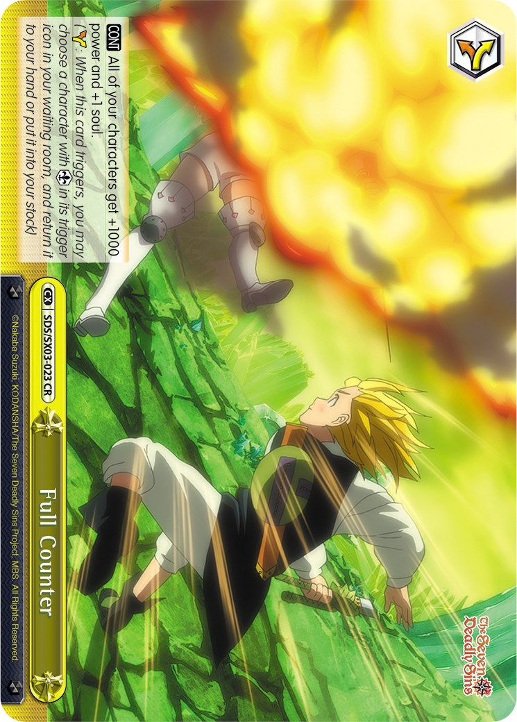 Image of Full Counter (SDS/SX03-023 CR) [The Seven Deadly Sins]