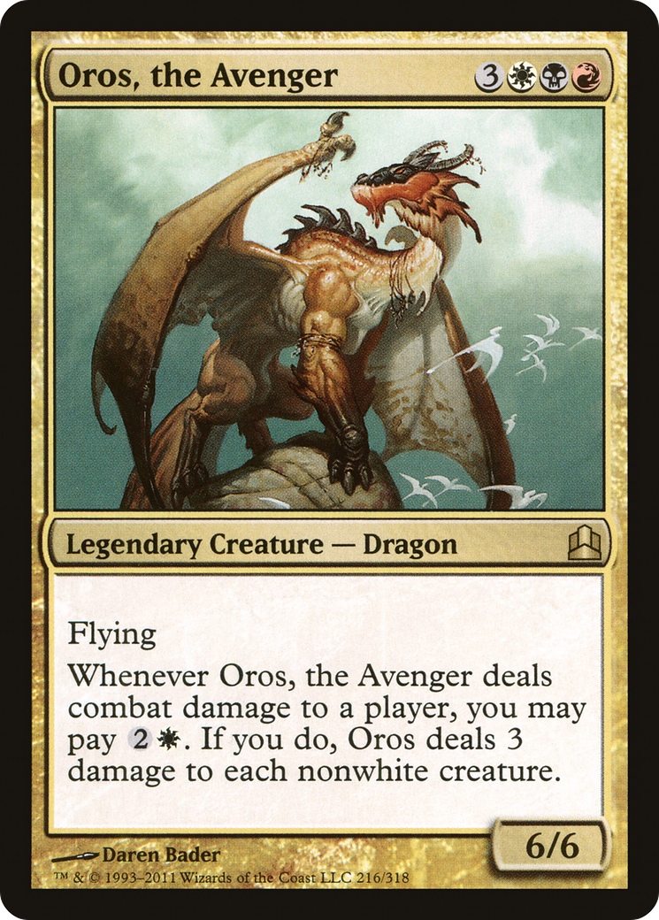 Image of Oros, the Avenger [Commander 2011]