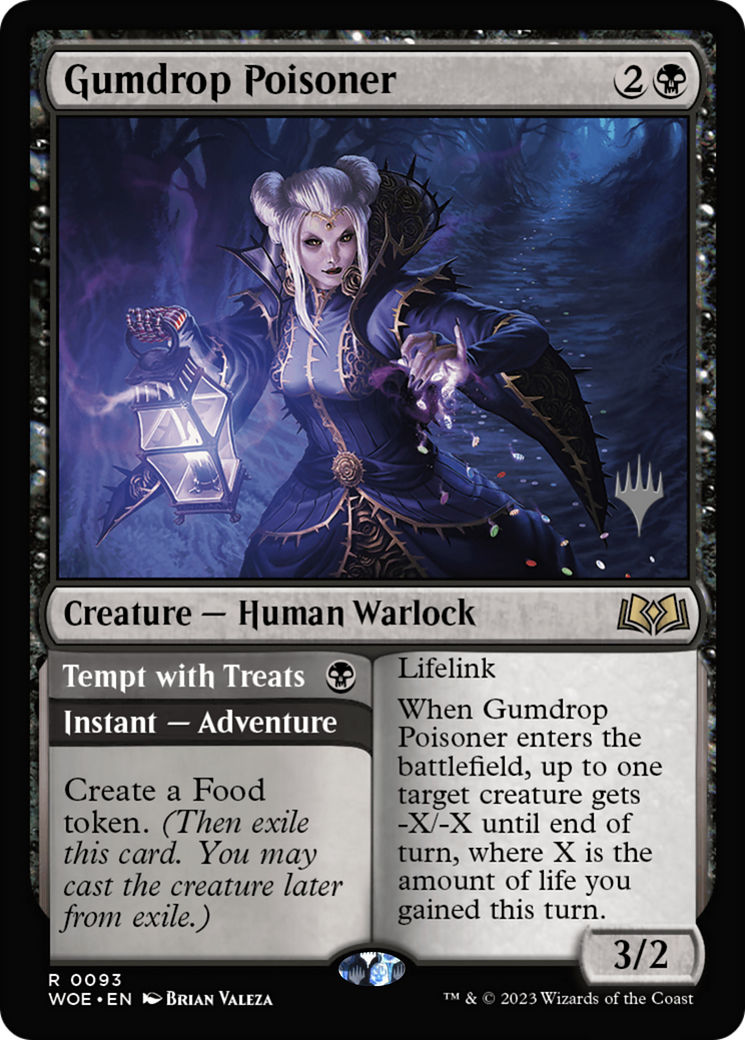 Image of Gumdrop Poisoner // Gumdrop Poisoner (Promo Pack) [Wilds of Eldraine Promos]