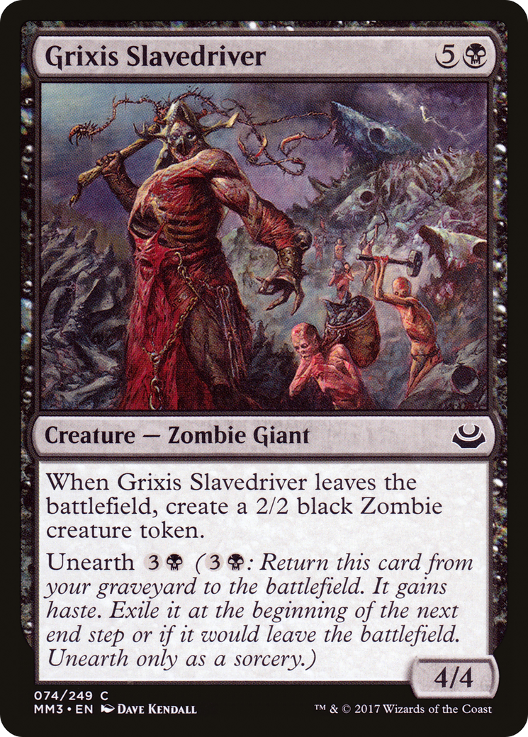 Image of Grixis Slavedriver [Modern Masters 2017]