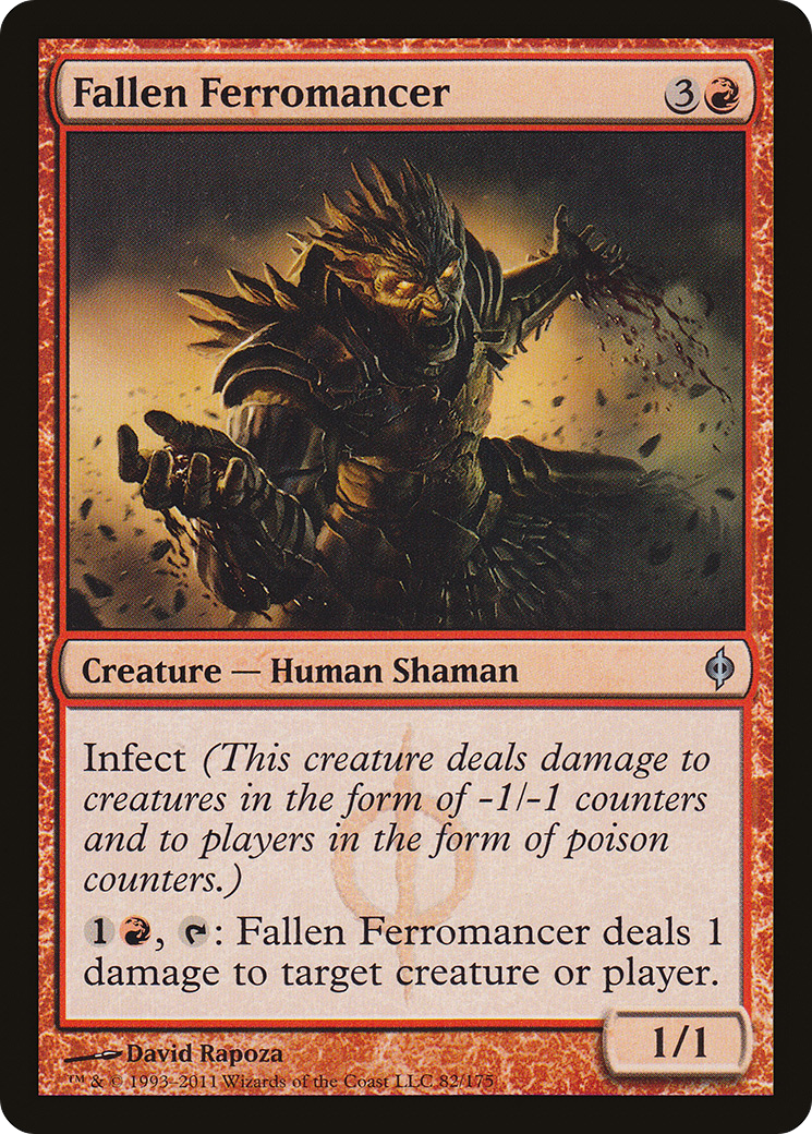 Image of Fallen Ferromancer [New Phyrexia]