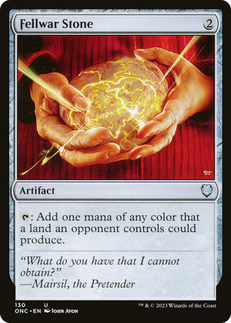 Image of Fellwar Stone [Phyrexia: All Will Be One Commander]