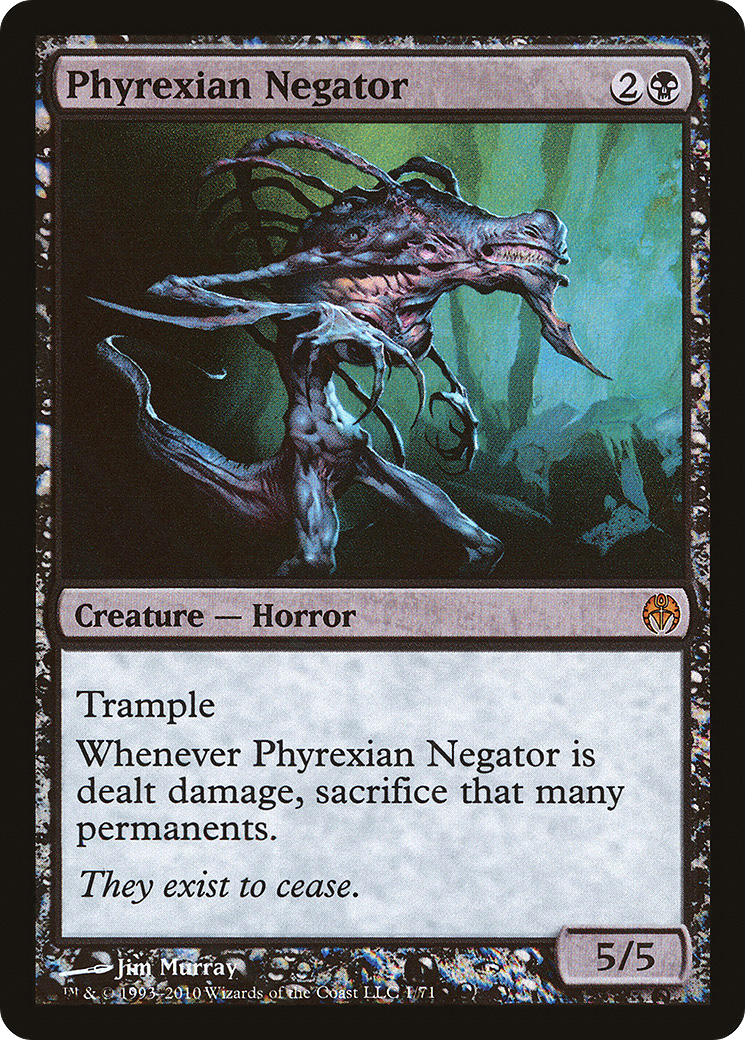 Image of Phyrexian Negator [Duel Decks: Phyrexia vs. the Coalition]