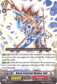 Image of Black Celestial Maiden, Kali (BT08/096EN) [Blue Storm Armada]