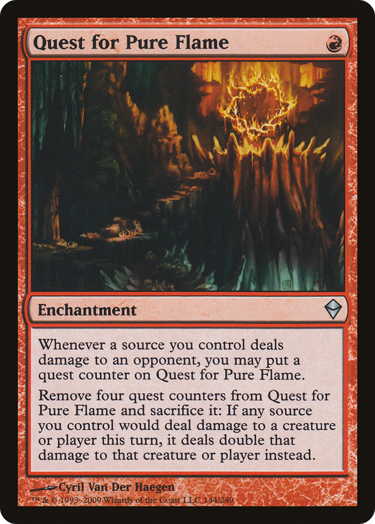 Image of Quest for Pure Flame [Zendikar]