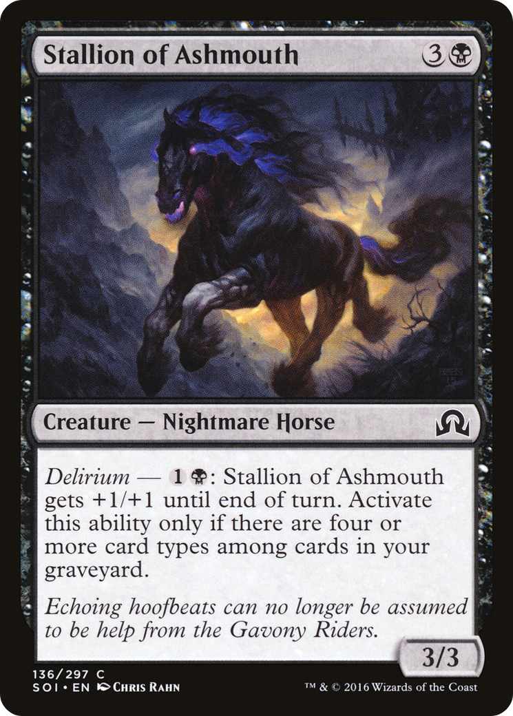 Image of Stallion of Ashmouth [Shadows over Innistrad]