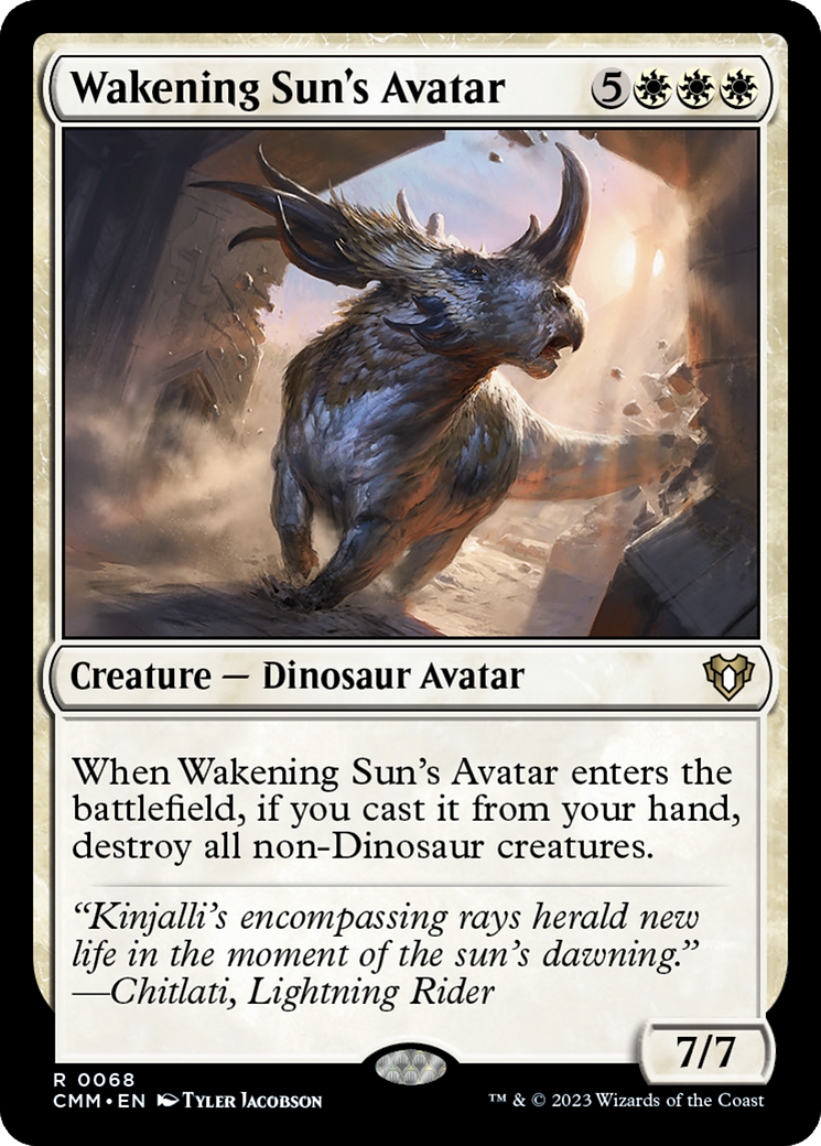 Image of Wakening Sun's Avatar [Commander Masters]
