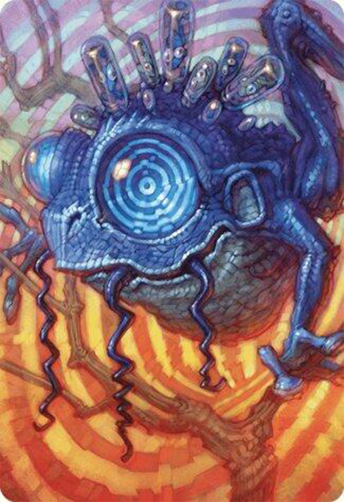 Image of Psychic Frog Art Card [Modern Horizons 3 Art Series]