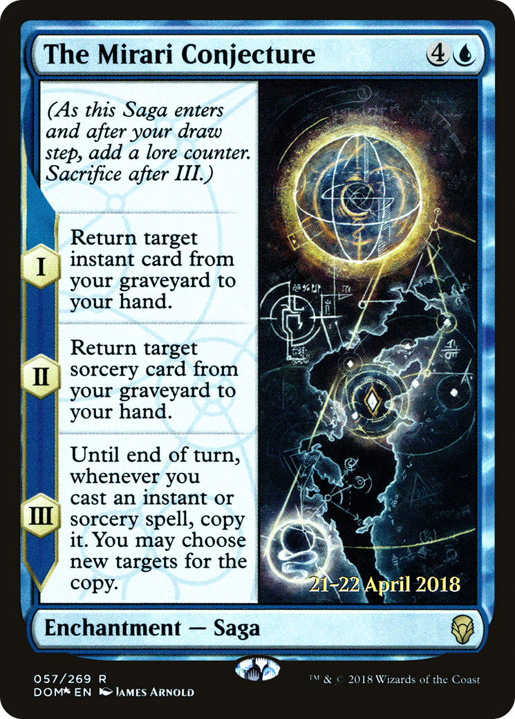 Image of The Mirari Conjecture [Dominaria Prerelease Promos]