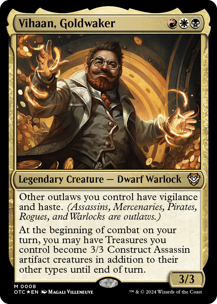 Image of Vihaan, Goldwaker [Outlaws of Thunder Junction Commander]