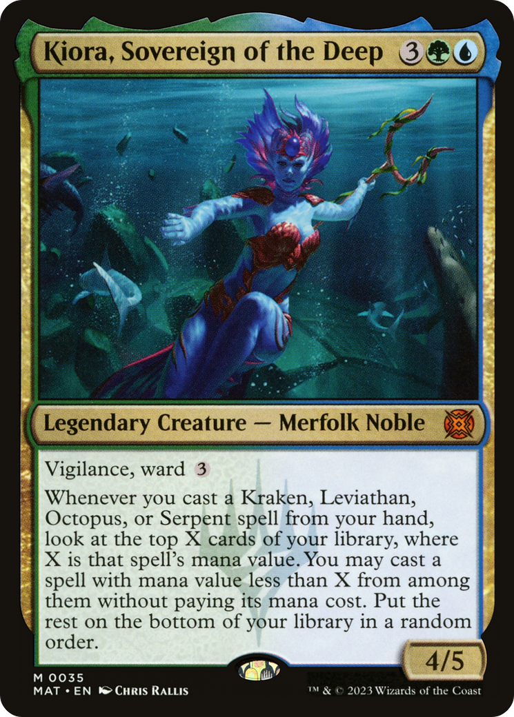 Image of Kiora, Sovereign of the Deep [March of the Machine: The Aftermath]