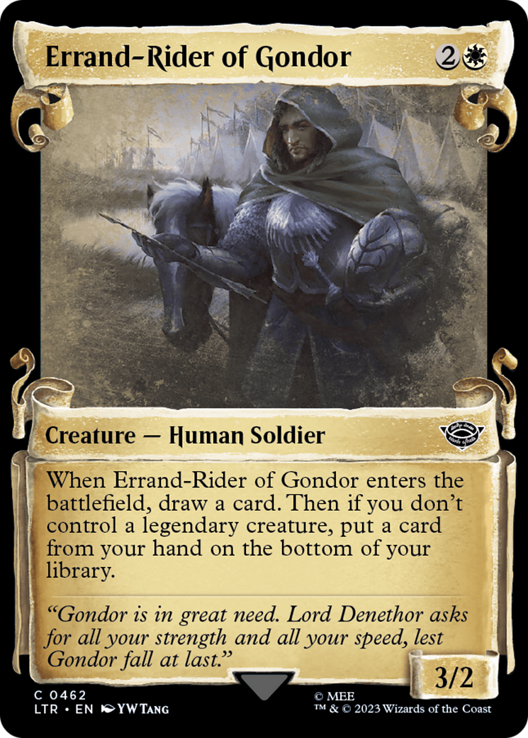 Image of Errand-Rider of Gondor [The Lord of the Rings: Tales of Middle-Earth Showcase Scrolls]