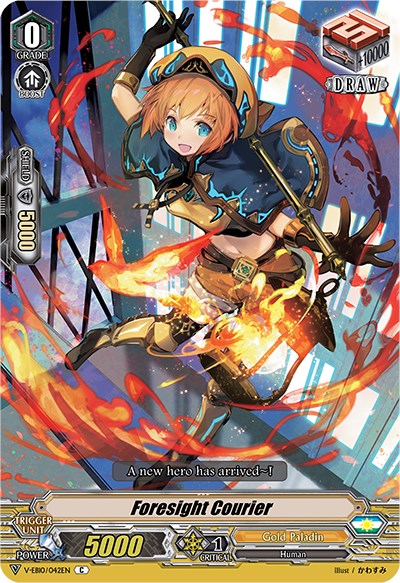Image of Foresight Courier (V-EB10/042EN) [The Mysterious Fortune]