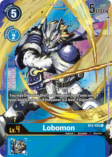 Image of Lobomon [BT4-025] (Alternate Art) [Great Legend]