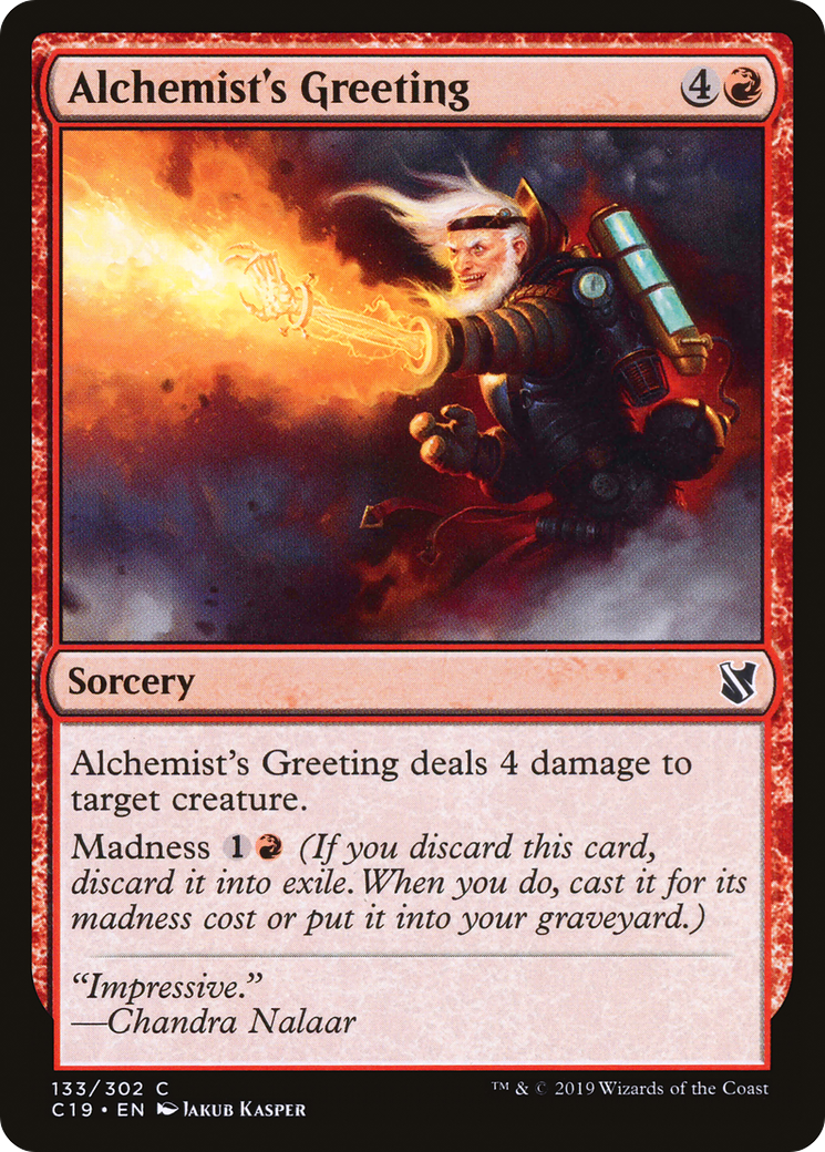 Image of Alchemist's Greeting [Commander 2019]