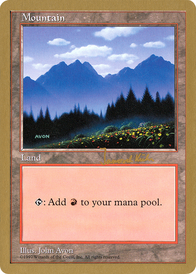 Image of Mountain (jk445) (Janosch Kuhn) [World Championship Decks 1997]