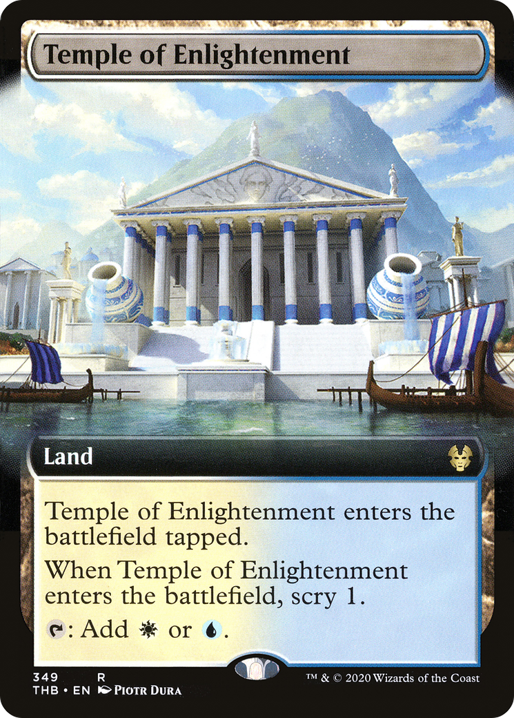 Image of Temple of Enlightenment (Extended Art) [Theros Beyond Death]