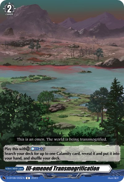 Image of Ill-omened Transmogrification (D-BT08/095EN) [Minerva Rising]