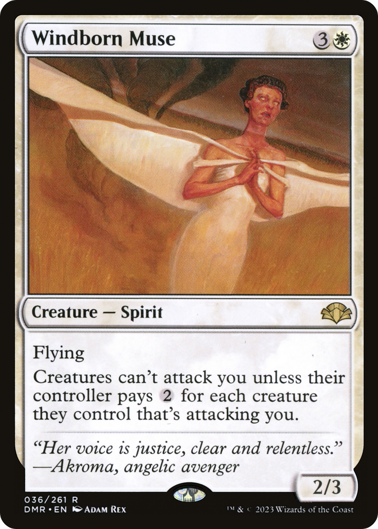 Image of Windborn Muse [Dominaria Remastered]