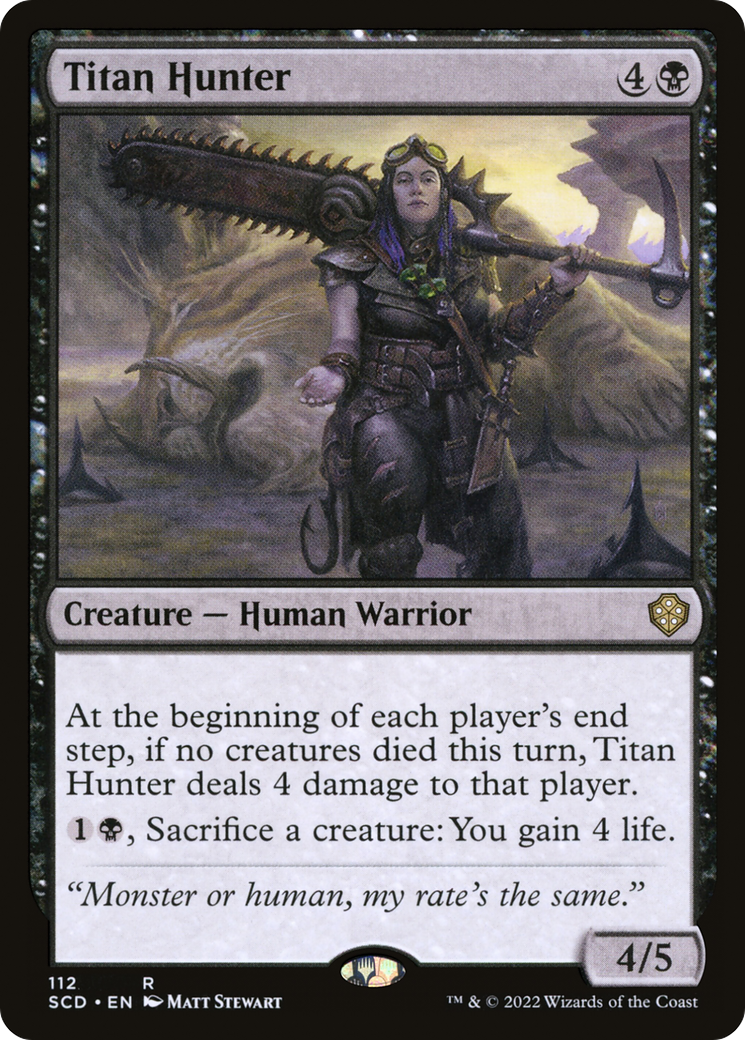 Image of Titan Hunter [Starter Commander Decks]