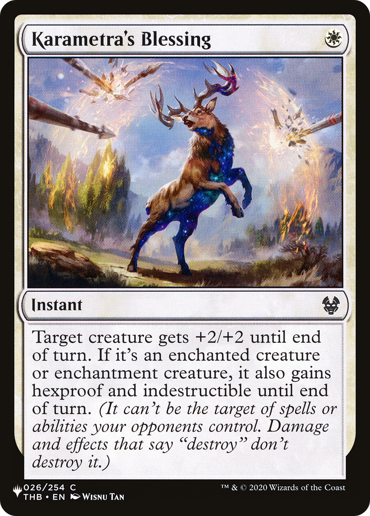 Image of Karametra's Blessing [The List]