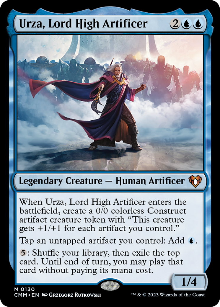 Image of Urza, Lord High Artificer [Commander Masters]