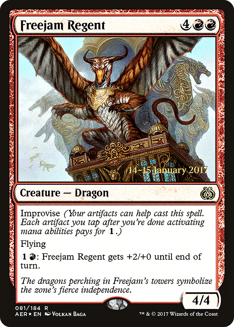 Image of Freejam Regent [Aether Revolt Prerelease Promos]
