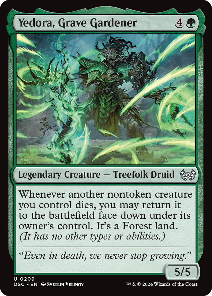 Image of Yedora, Grave Gardener [Duskmourn: House of Horror Commander]