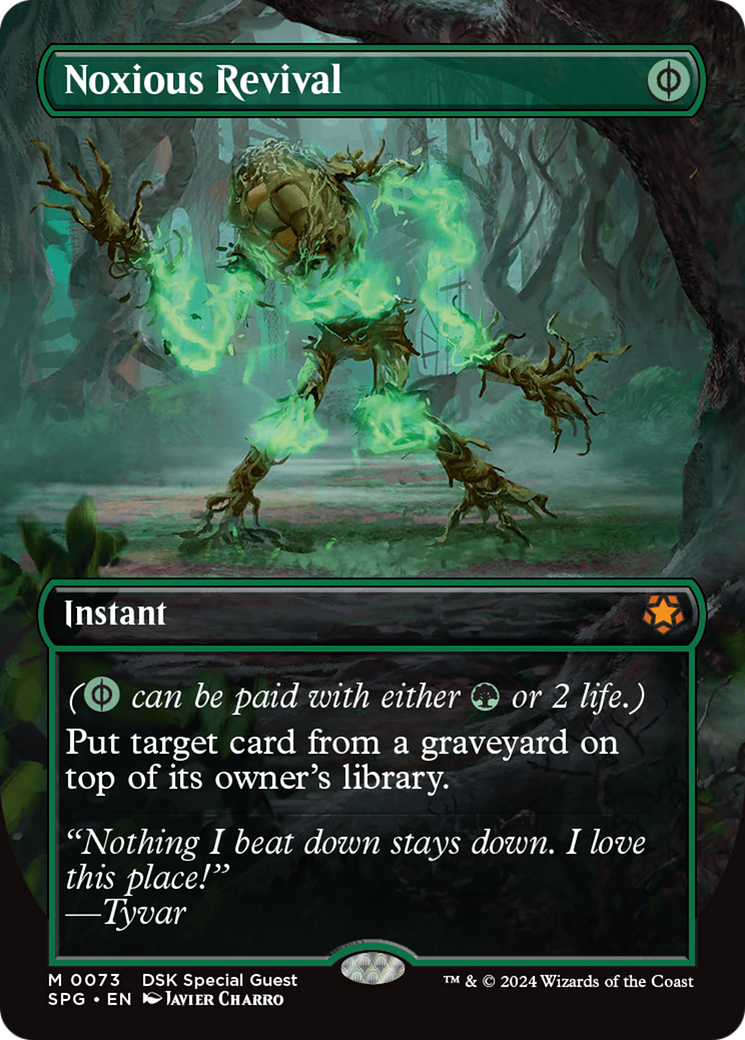 Image of Noxious Revival (Borderless) [Duskmourn: House of Horror Special Guests]