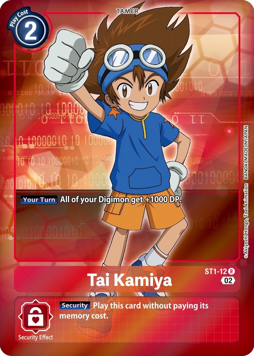 Image of Tai Kamiya [ST1-12] (Alternate Art) [Starter Deck: Jesmon]