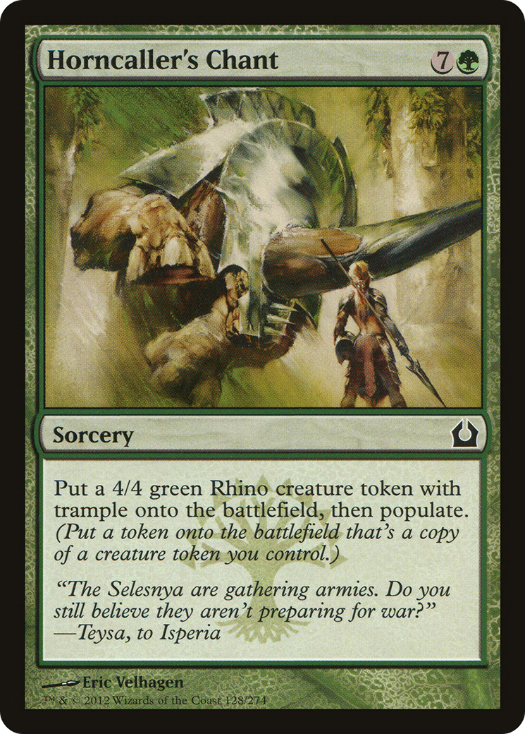 Image of Horncaller's Chant [Return to Ravnica]