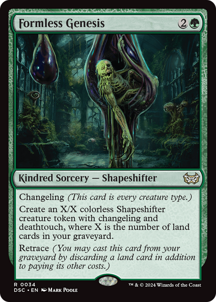 Image of Formless Genesis [Duskmourn: House of Horror Commander]