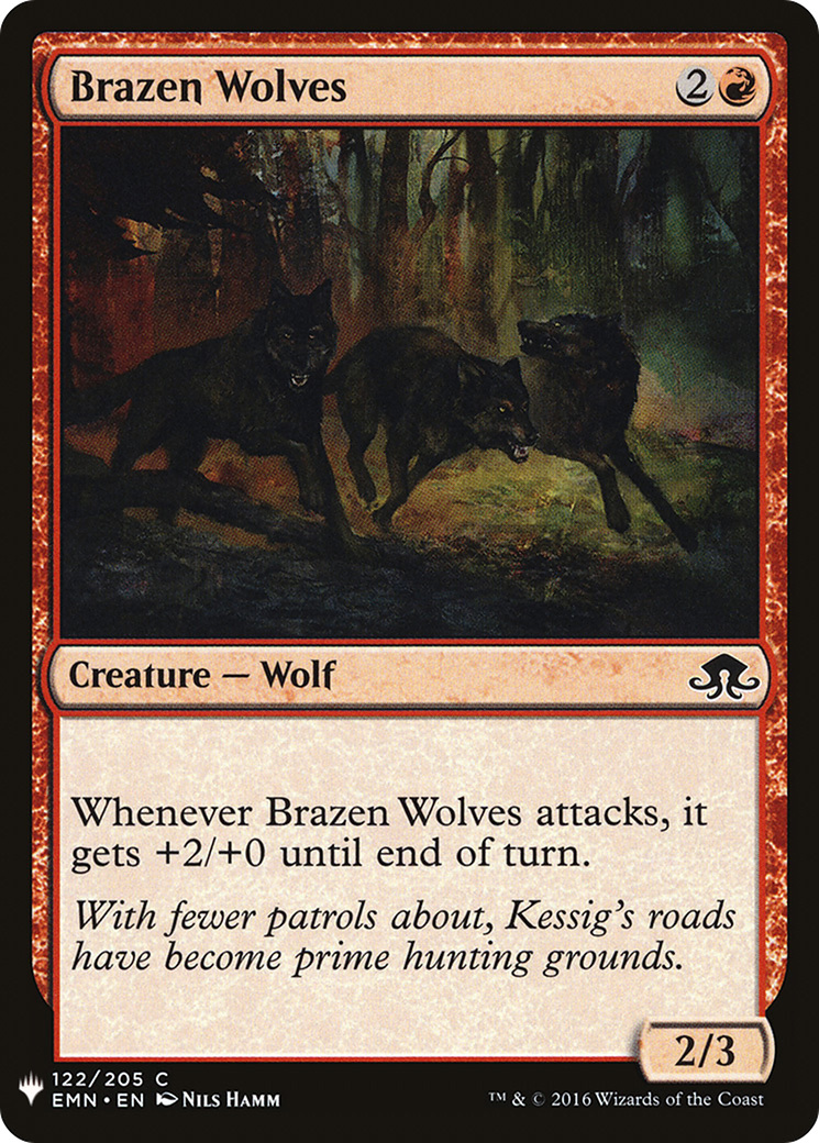 Image of Brazen Wolves [Mystery Booster]