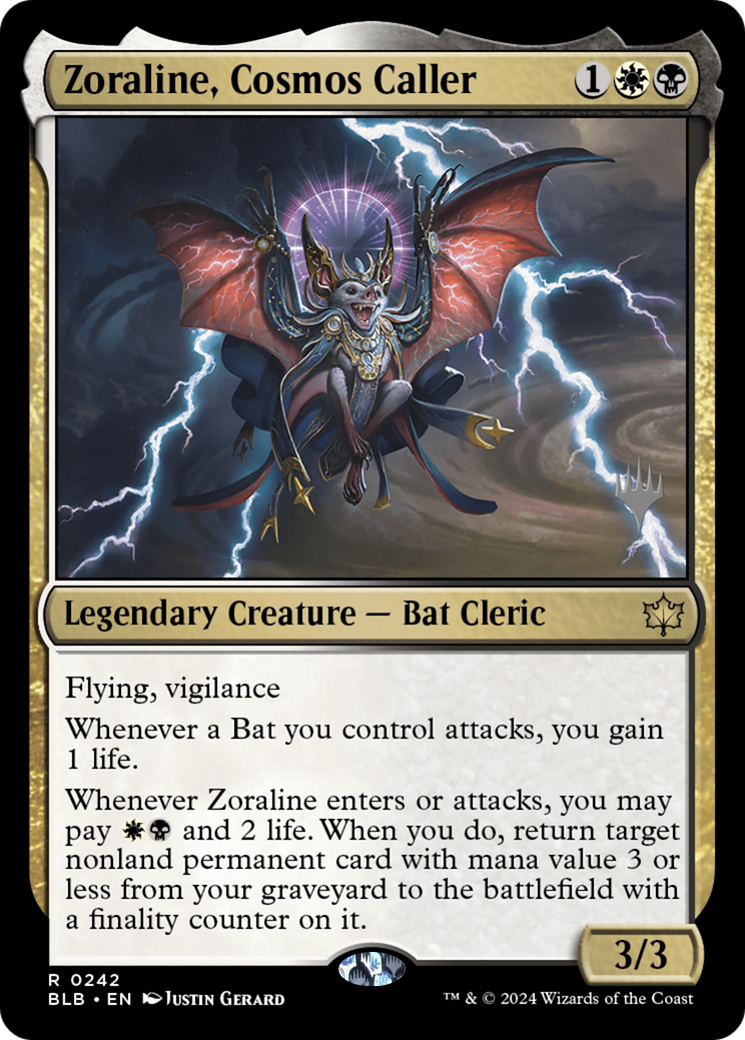 Image of Zoraline, Cosmos Caller (Promo Pack) [Bloomburrow Promos]