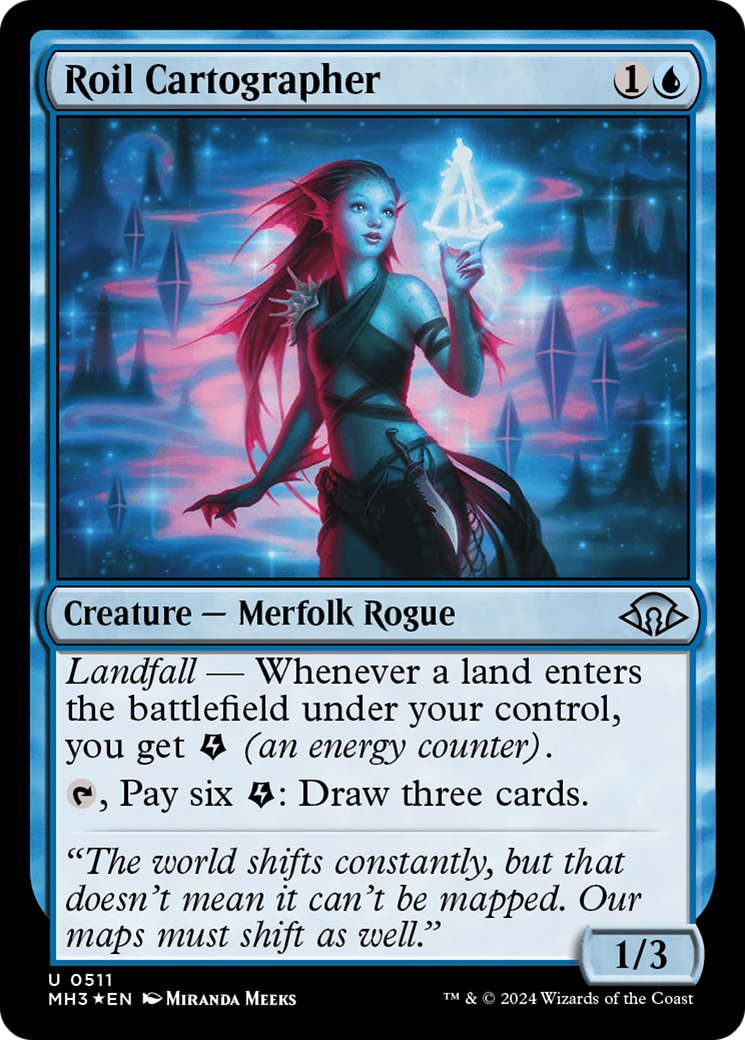 Image of Roil Cartographer (Ripple Foil) [Modern Horizons 3]