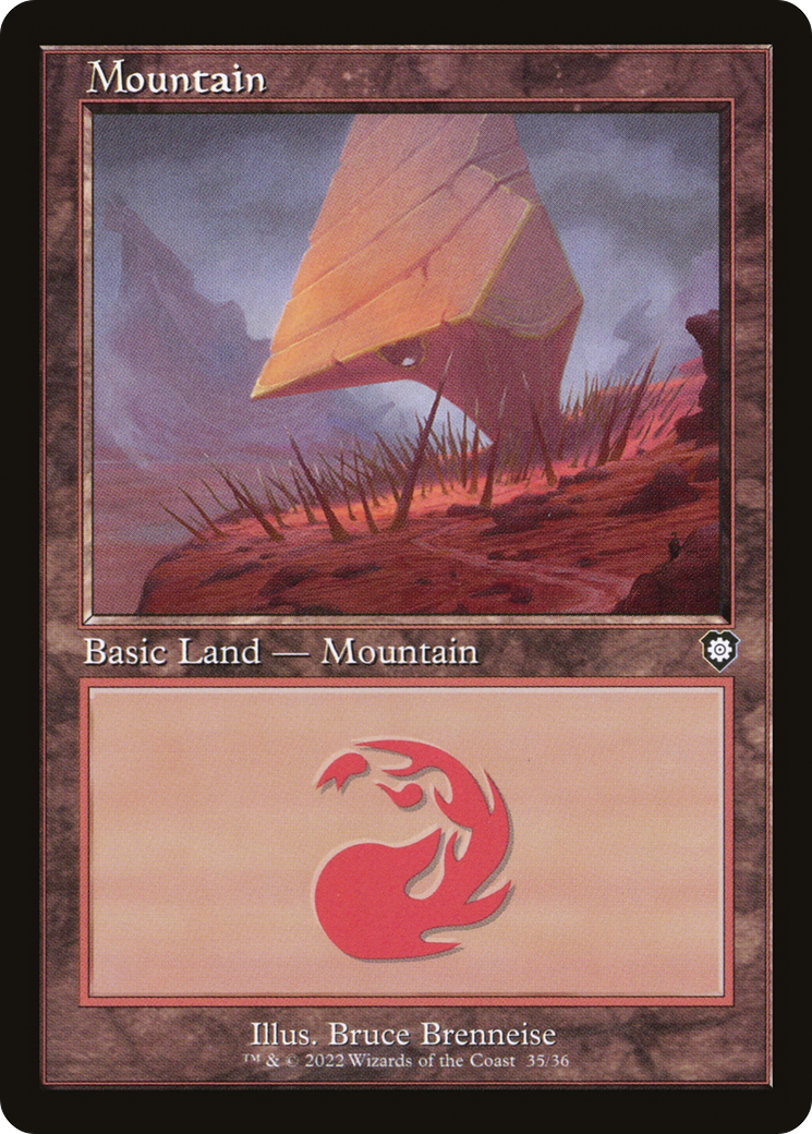 Image of Mountain (035) (Retro) [The Brothers' War Commander]