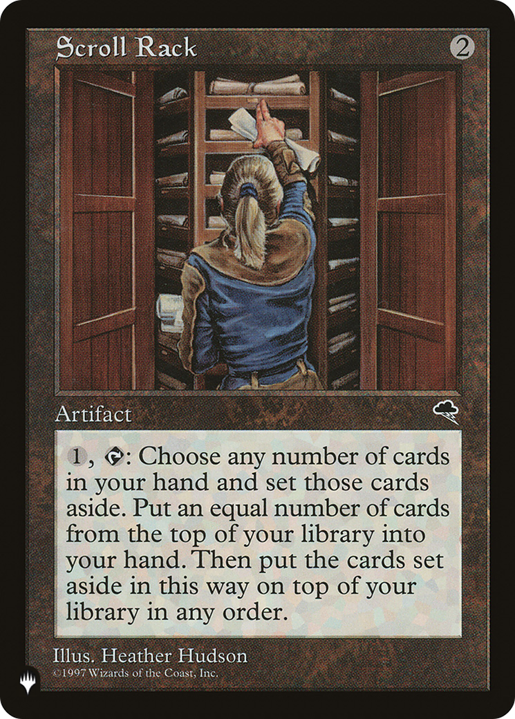 Image of Scroll Rack [The List]