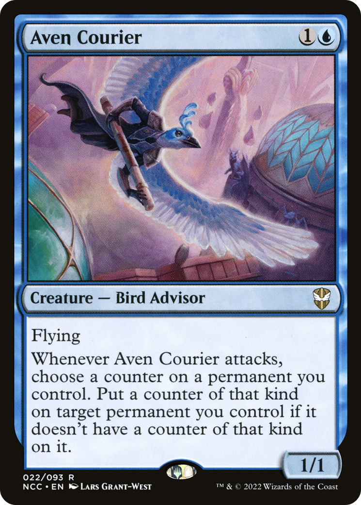Image of Aven Courier [Streets of New Capenna Commander]